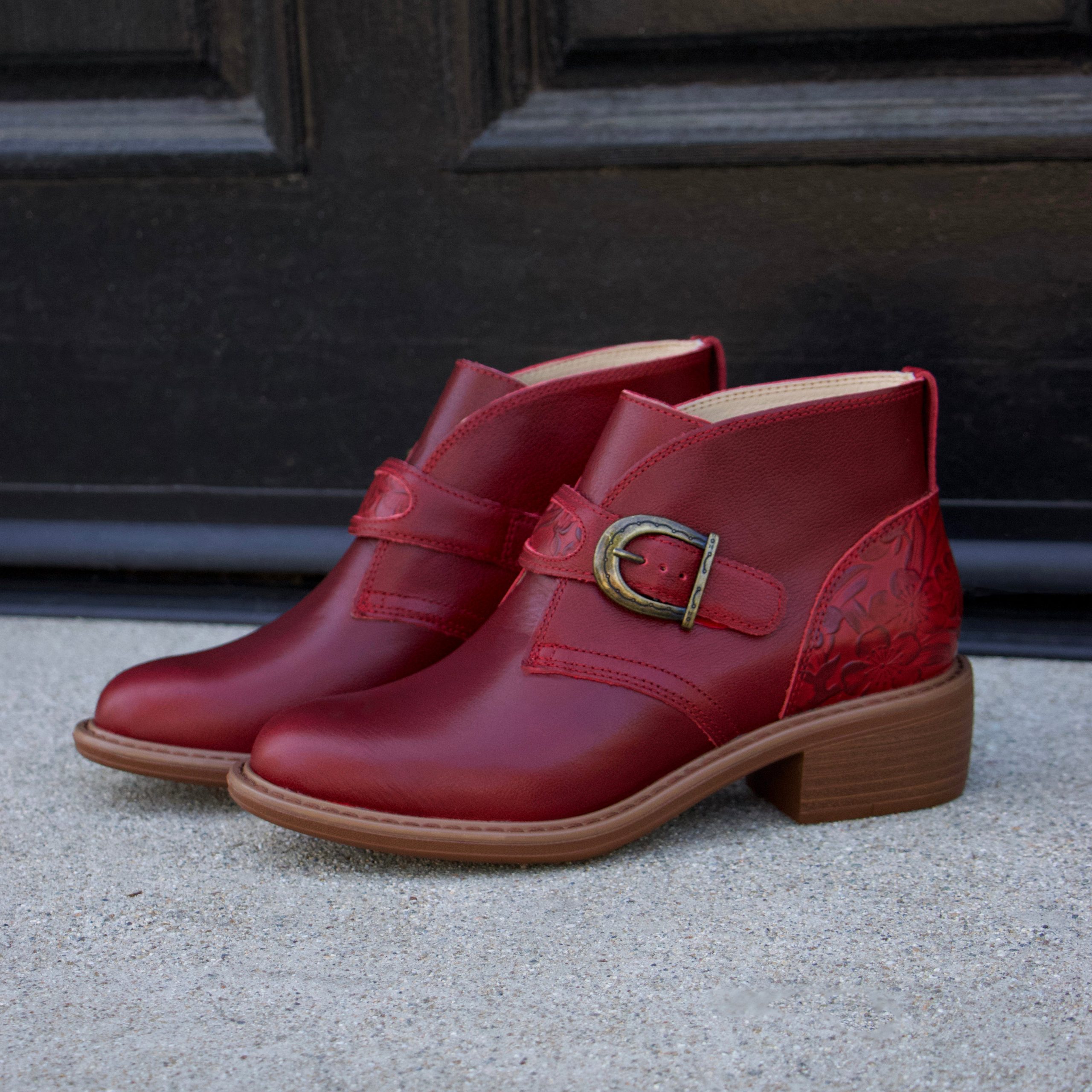 Mikki Loretta Red Boot - Image 2