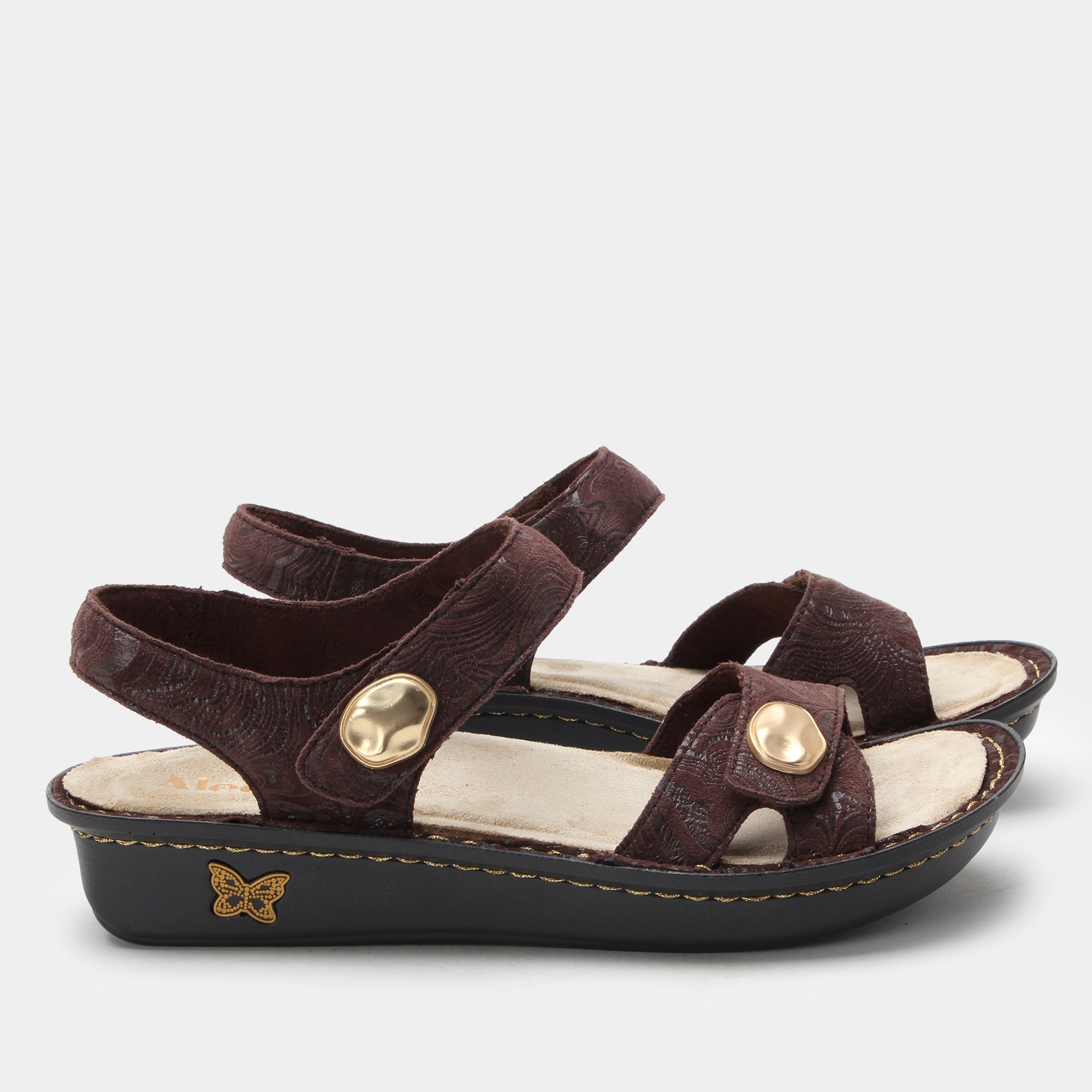 Vienna Swirling Brown Sandal - Image 3